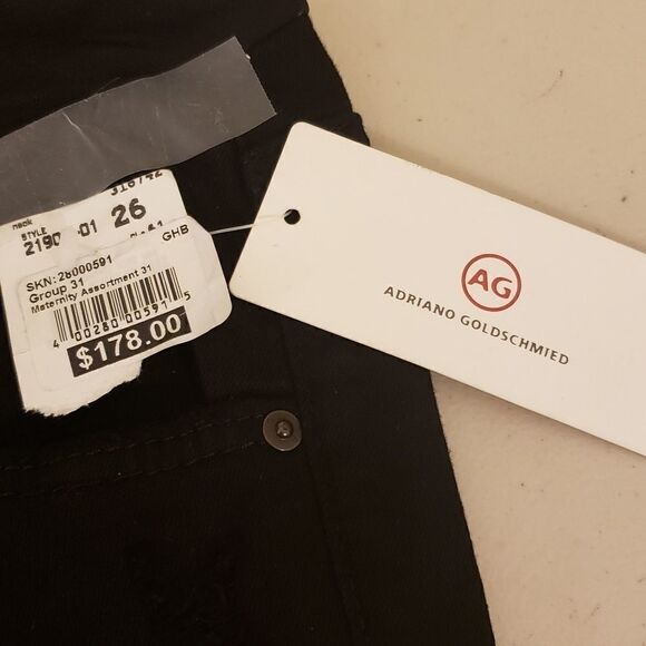 Ag adriano goldschmied ⚫ Distressed jeans size 26 - Picture 4 of 11